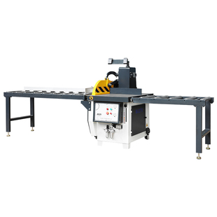 木工机械MJ274气动截料锯精密断料锯方木自动齐头开料圆盘下料锯