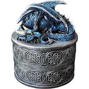 奥杜因大容量创意存钱罐奇幻风格龙形储蓄罐客厅书房摆件生日礼物