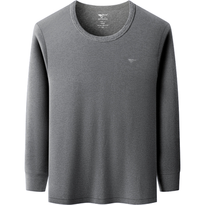 七匹狼秋衣男士纯棉抗菌保暖内衣