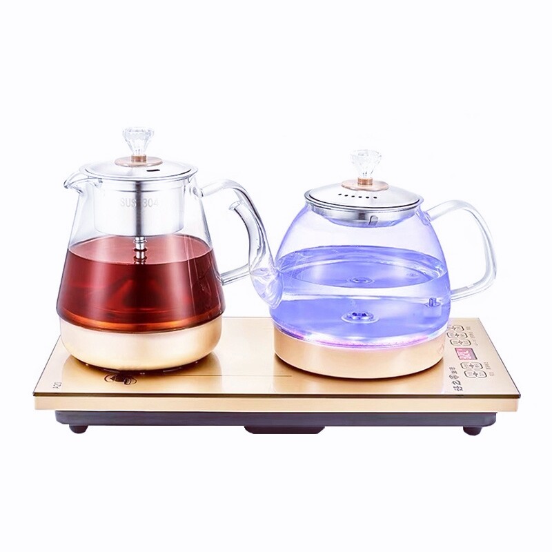 全自动上水壶电热烧水壶泡茶专用家用茶台保温一体电磁炉茶具套装