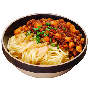 【佼佼流口水】豌豆杂酱面223g*3重庆小面浓香干拌豌杂面方便速食