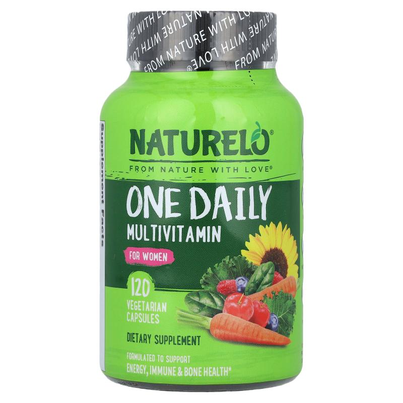 Naturelo女性复合维生素女士综合多维全食物有机果蔬营养