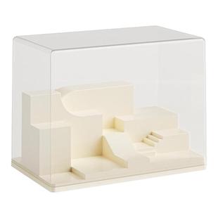 盲盒收纳展示架透明造景手办展示柜亚克力星星人泡泡玛特摆件盒子