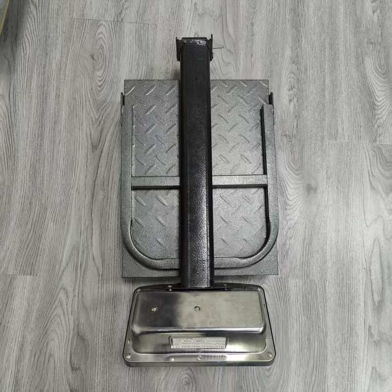 150KG外贸电子秤300kg可折叠商用围栏电子商用秤计价带台秤落地秤