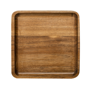 相思木托盘实木盘长方形木质托盘圆盘日式茶盘烧烤小吃蛋糕木盘子