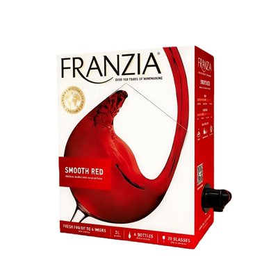 franzia红酒芳丝雅葡萄酒盒装红酒袋装风时亚红酒3l进口红酒3盒装