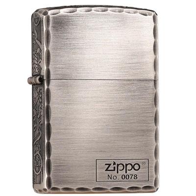 zippo打火机官方正品三面貔貅
