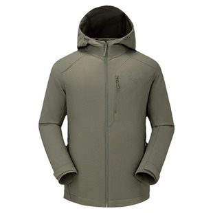 超级安踏云壳 | 男款软壳外套2026春新加绒户外运动衣152616607U