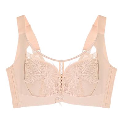 内衣女薄大胸显小软钢圈上托