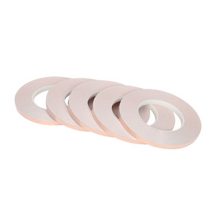 防静电环氧地坪导电铜箔铜带防雷接地塑胶地板自粘铜皮胶带10mm宽