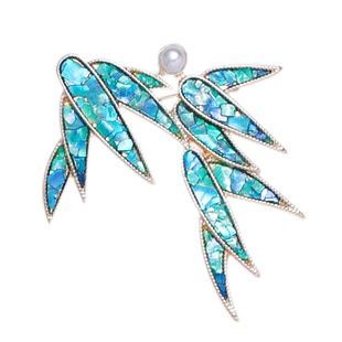 非遗螺钿diy胸针材料包沙龙贝壳碎片暖场社区团建活动月子中心