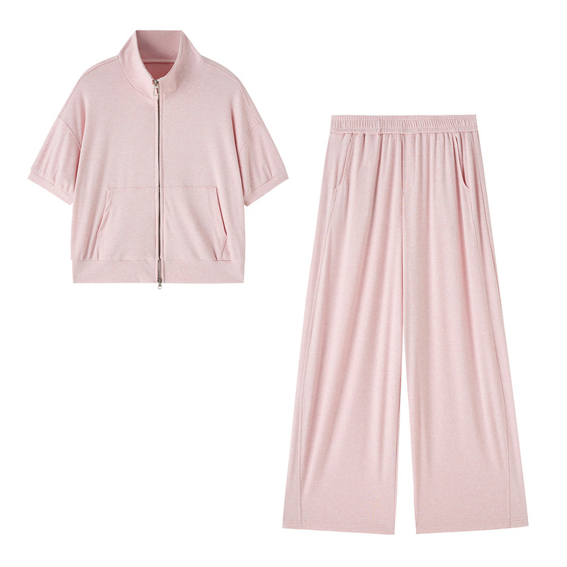 休闲运动服套装女夏新款时尚套装