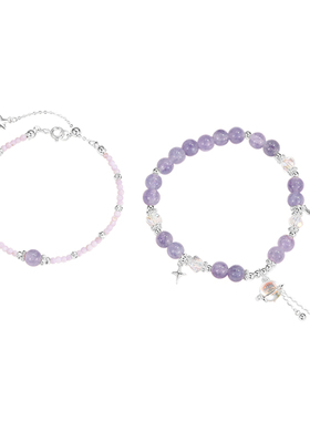 DODOGOGO星月水晶手链手串女新款