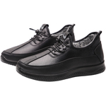 老北京布鞋2025冬季棉鞋男软底软面轻巧保暖防滑防水中老年爸爸鞋