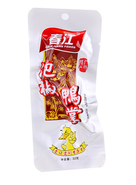 嘎客门25g香辣办公室休闲泡鸭掌