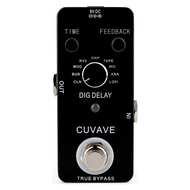 电吉他数字延迟效果器delay