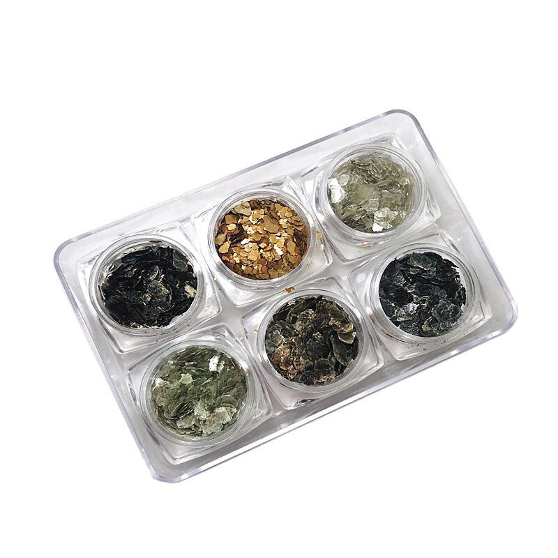 NEKONK超薄高光泽云母片美甲饰品