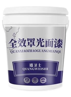 水性真石漆罩光漆防水透明18L