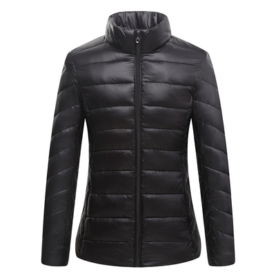 返季女立领棉服学生轻薄保暖棉衣