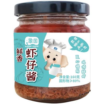 象国鲜香虾酱拌面正宗即食虾仔酱