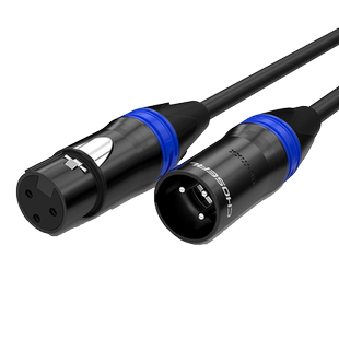 秋叶原 卡农线公对母音频线专业电容麦克风延长连接线卡侬接头平衡xlr话筒线音箱响调音台功放直播录音卡侬线