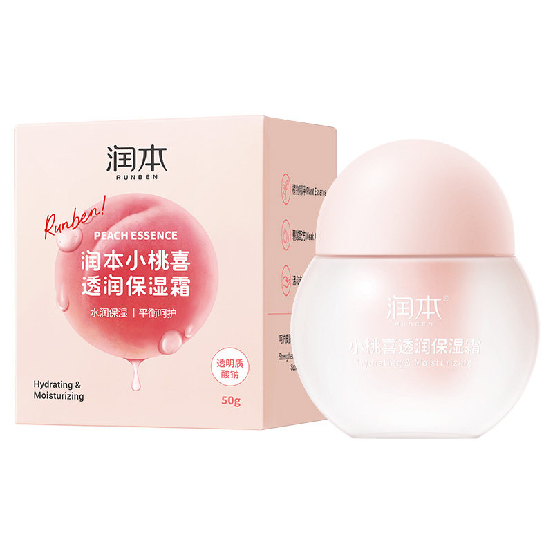 润本儿童保湿小桃喜面霜