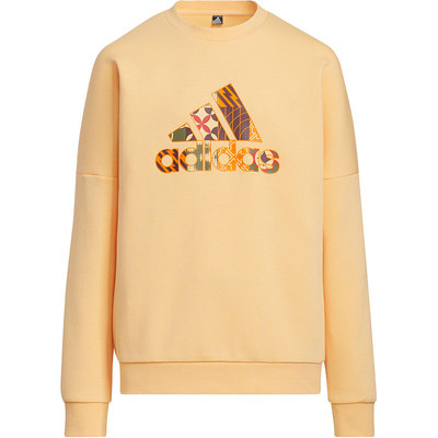 Adidas/阿迪达斯正品JK CNY SP大童针织圆领经典套头卫衣HF5894