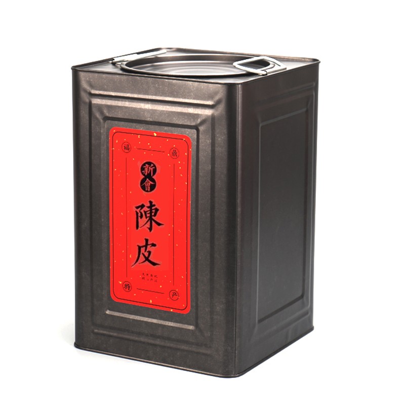 家用复古风陈皮茶叶罐
