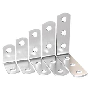 不锈钢角码90度直角固定器三角铁片层板托L型支架家具连接件牢固