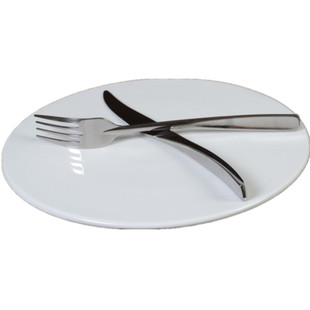 创意圆形瓷托盘平盘陶瓷蛋糕盘酒店展示盘牛排西餐盘披萨盘寿司盘