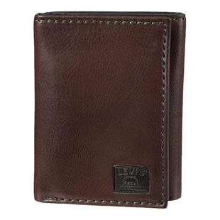 Levi's/李维斯男士钱包复古三折旅行棕色多卡槽JX B08RB45XH3