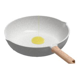 苏泊尔平底锅不粘锅家用麦饭石烘焙专用锅燃气电磁炉通用不沾煎锅