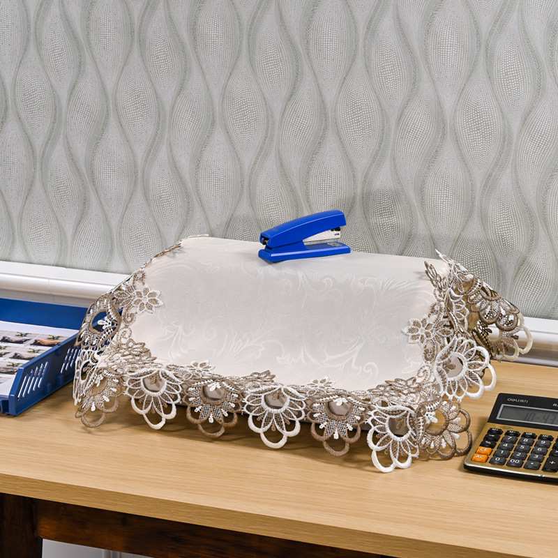 打印机盖巾办公传真机咖啡机台灯茶杯盖电脑防尘罩布布净化器茶具