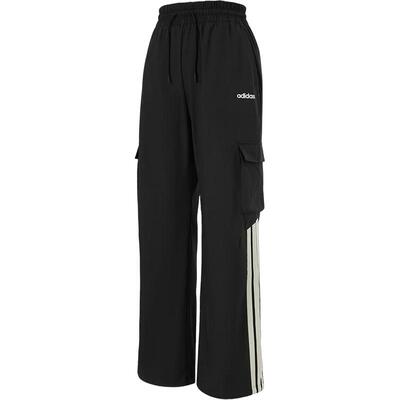 Adidas/阿迪达斯官方正品春季新款女士宽松工装梭织长裤KA2607