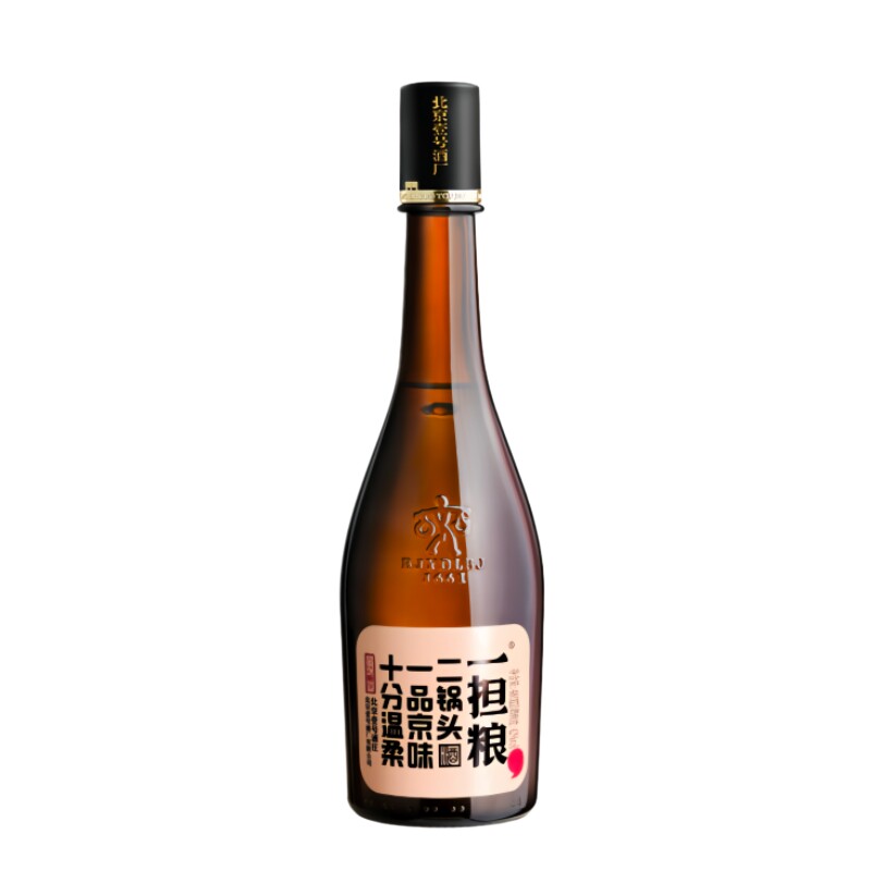 [官方正品]北京二锅头一担粮逗号480mlx12瓶42度清香型白酒纯粮酒