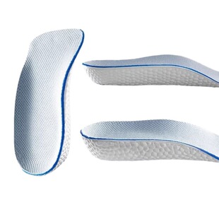 足弓支撑增高鞋垫女款隐形男运动减震内增高小个子神器爆米花半垫