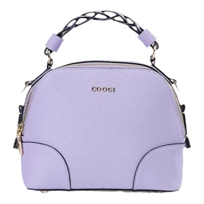 COOGI包包女2025新款真皮轻奢手提单肩斜挎小方包生日礼物送女友
