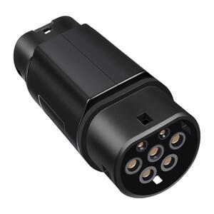 香港电车国标转Type2欧标充电枪充电桩转接头适用于港车北上