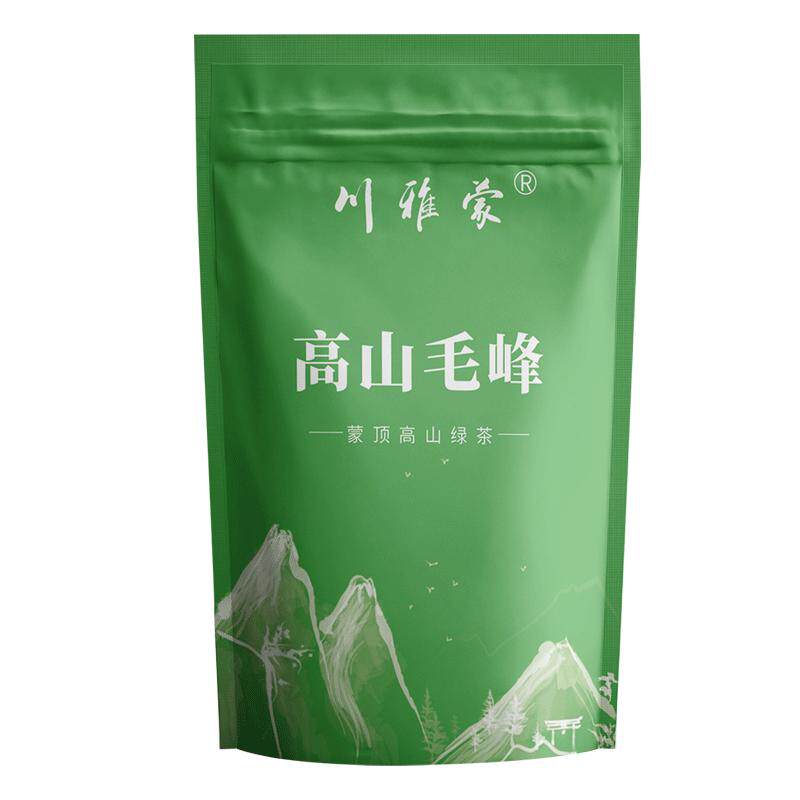 蒙顶山绿茶2026新茶叶特级毛峰四川雅安高山碧螺春散装浓香型500g