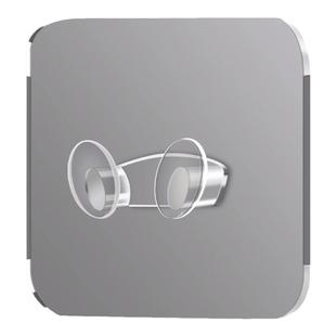 透明插头挂钩强力黏胶免打孔无痕电源线收纳壁挂式支架固定器厨房