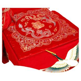 结婚庆新款新娘坐福垫喜被子婚礼婚房结婚坐福垫高档坐福被陪嫁垫