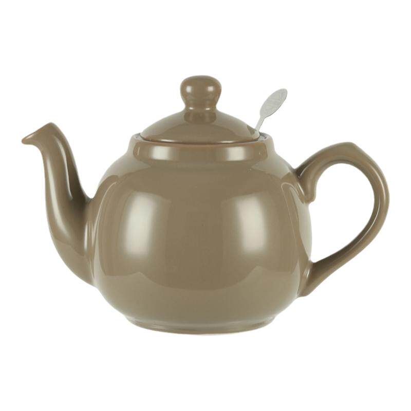LondonPottery陶瓷奶咖色茶壶ins