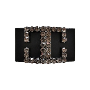 女单鞋时尚百搭装饰鞋花配件鞋子上金属水钻饰品鞋扣鞋面粘贴配饰