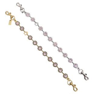 适用Coach包手提钻石挂饰链子改造蔻驰 jet 包包水钻装饰链条配件