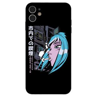 原创日系动漫土酷叛逆少女XS适用iPhone16苹果14/12/13全包11手机壳15ProMax华为荣耀OPPO小米VIVO安卓保护壳