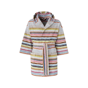 Missoni Home MOONSHADOW HOODED BATHROBE 浴袍 白色REVOLVE小众