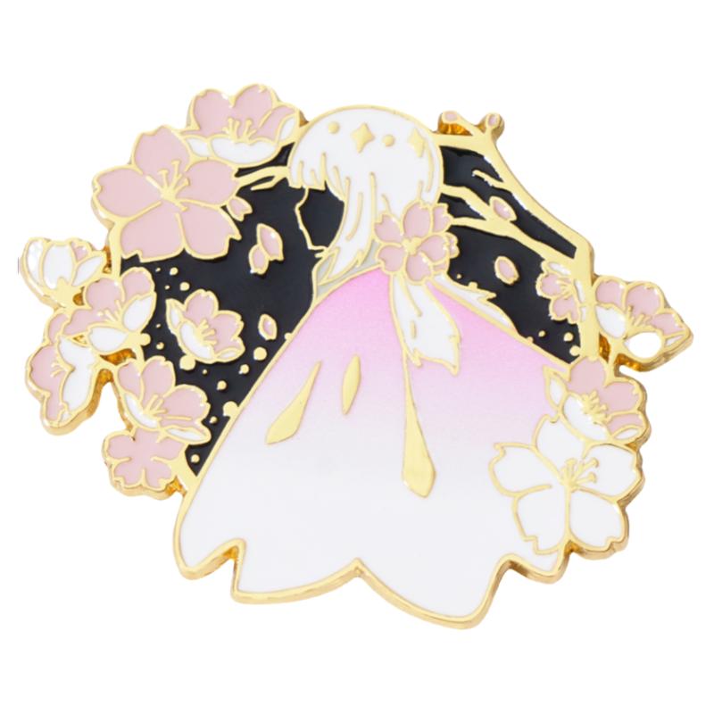光遇周边徽章樱花锌合金胸针包包装饰生日毕业送人精致礼品