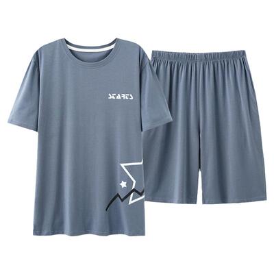 帕兰朵夏季休闲大码莫代尔睡衣