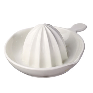 陶瓷榨汁器鲜榨橙汁柠檬家用小型水果工具原汁原味手动压汁器神器