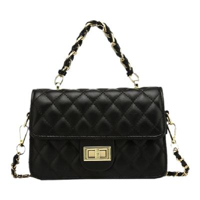 小香风菱格链条包包时尚小方包